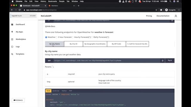 Setup Open Weather API without coding #api #weather смотреть онлайн