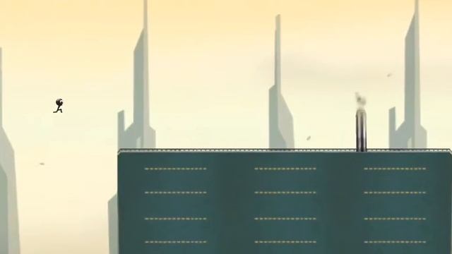 Stickman Roof Runner смотреть онлайн