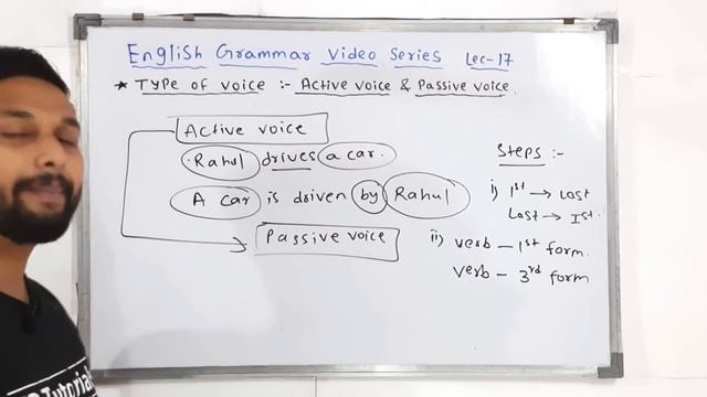English Grammar | Types of Voices | Active Voice Passive Voice | Lecture 17 | JR Tutorials | смотреть онлайн