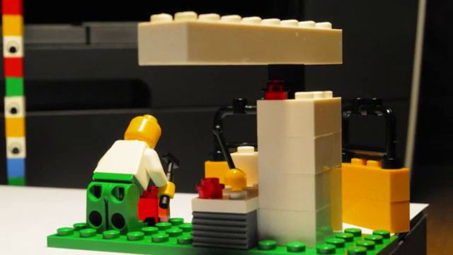 The Engineer LEGO Stop motion animation смотреть онлайн