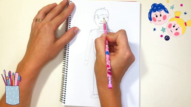 «Как нарисовать человека?» видеоуроки по рисованию #tutorialvideo #howtodraw #easy #видеоуроки