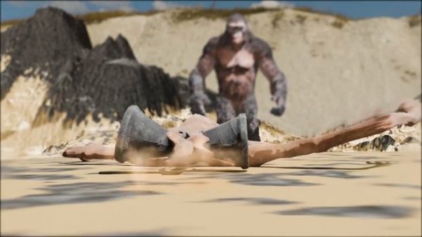 Siren Head VS King Kong