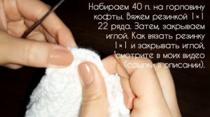 Вяжем свитер для чихуахуа.