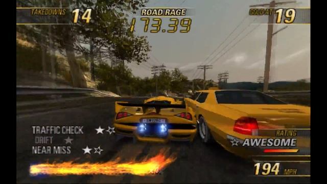 Burnout Revenge - Road Rage - PCSX2 1.4.0 (GTS450 + I7 3770k) смотреть онлайн