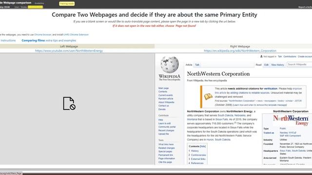 Side By Side Webpage comparison Training (Part 01) Toloka. 0.03$-0.04$ Per Task, 100% Passed смотреть онлайн