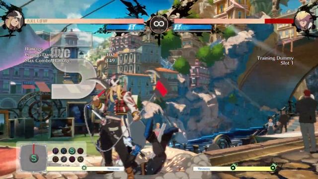 Axl Counterhit Combo 10 смотреть онлайн