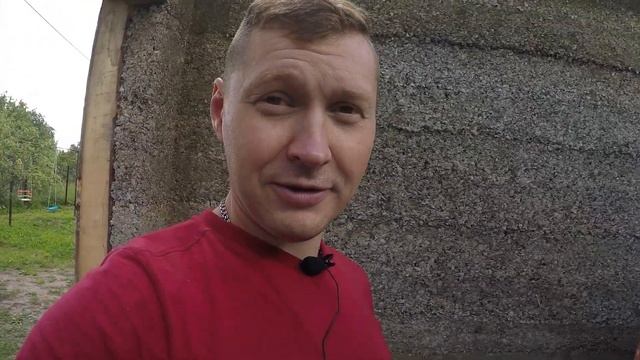 Сняли опалубку. Финальный ряд монолитного арболита. Строим баню дёшево, своими руками смотреть онлайн