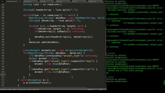File handling part 3 (Java by Example) смотреть онлайн