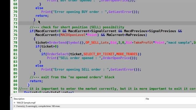 Common Mql4 Coding Mistakes and the Errors Generated смотреть онлайн