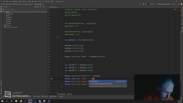 Stack та Queue (стопка та черга) смотреть онлайн