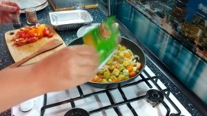 Судак на овощной подушке. Низкокалорийное блюдо. ПП