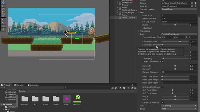 Глава 16.1 Cinemachine в 2D. смотреть онлайн