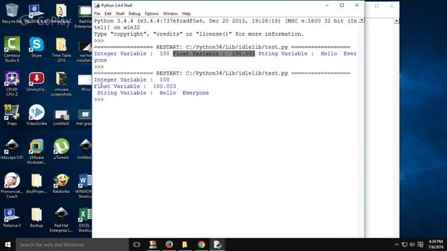 Python : Variable Declaration in Python смотреть онлайн