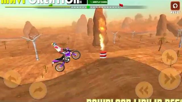 motocross racing Gameplay ....MOtocross racing Android Game BY (Million Games).... смотреть онлайн
