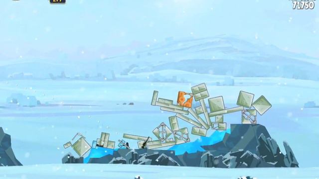 Angry Birds Star Wars 3-2 Hoth 3-Star Walkthrough смотреть онлайн