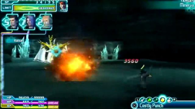 SUPERBOSS ☄ Goddess Minerva 🌠 Crisis Core: Final Fantasy 7 - PlayStation Portable (PSP) смотреть онлайн