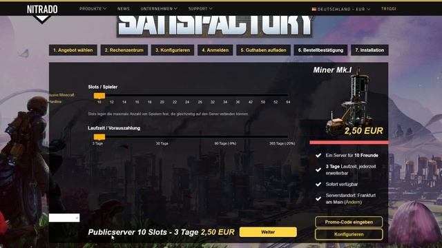 Dedizierte Server einrichten - so gehts über STEAM / EPIC / NITRADO | Satisfactory TUTORIAL смотреть онлайн