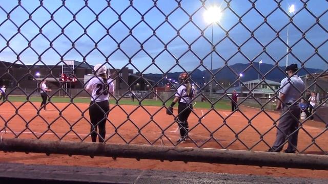 Bases loaded triple in first JV game. смотреть онлайн