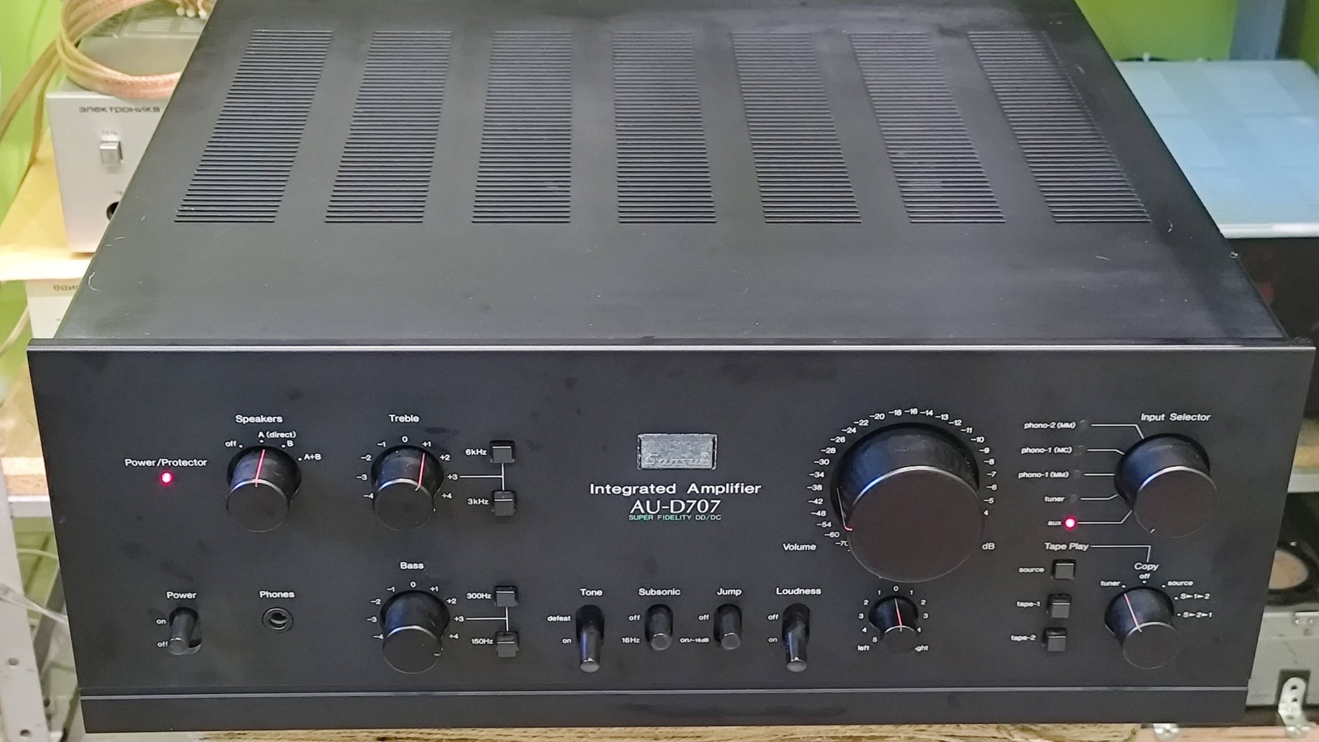 Sansui AU D707 покУпаем 45 летний усилитель из Японии.
