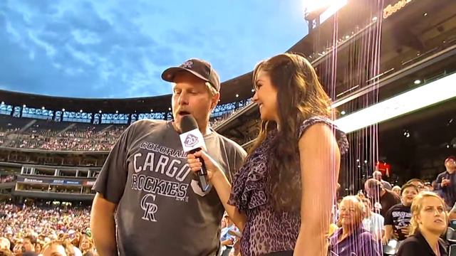 Jerry Eller wins the CenturyLink prize pack at Coors Field смотреть онлайн