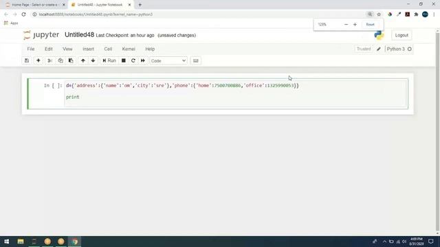 PYTHON | Nested dict data type | Access Elements of dict data type смотреть онлайн