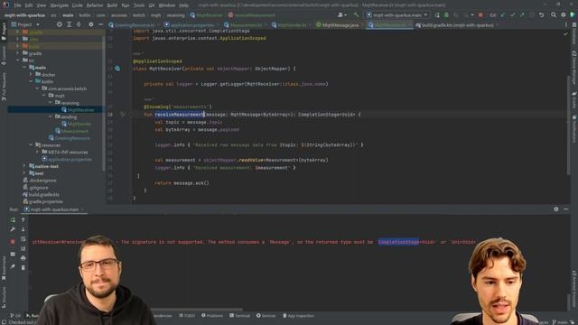 Dynamic Topic Names with MQTT I SmallRye Reactive Messaging I Quarkus смотреть онлайн