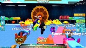 Yeet A Friend (ALL SECRET PETS SHOWCASE) Roblox