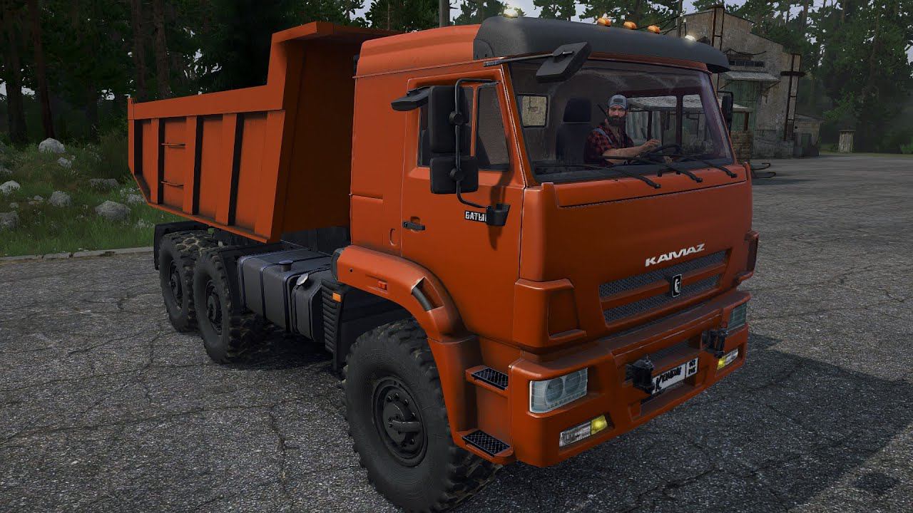 Обзор на Камаз  65221