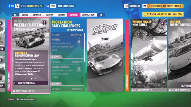 Forza Horizon 5 - Forzathon Guide - Daring Innovation - Lotus Evija смотреть онлайн