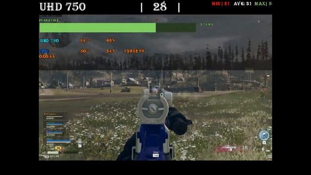 UHD Graphics 750 In 20 GAMES    (i5-11600, I7-11700)  NON-K   | 2022