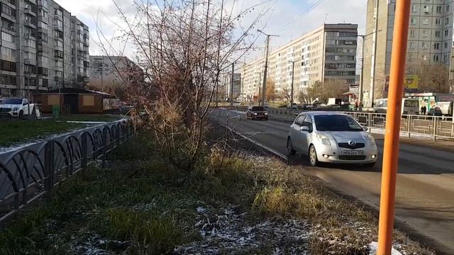 г. Красноярск, пр-т Щорса 55а_у входа смотреть онлайн