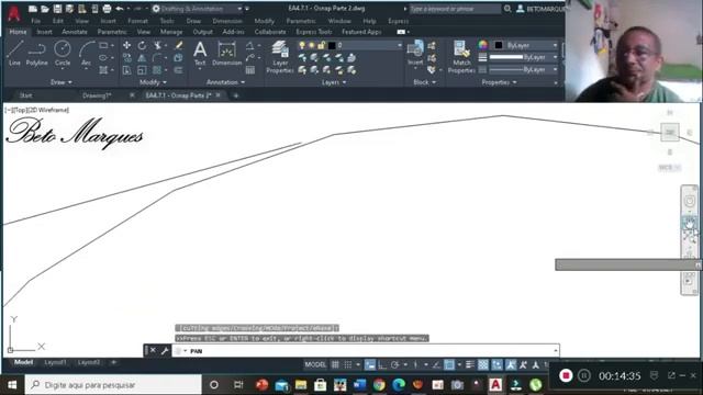 AUTOCAD PARA INICIANTES: Função Osnap (parte 02) смотреть онлайн