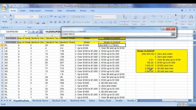 022312 03 Stratify in Excel смотреть онлайн