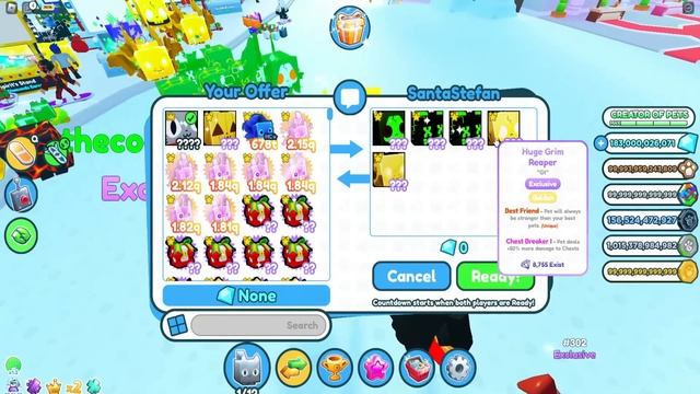 ✨*ИМБА ТРЕЙД!* ЗАТРЕЙДИЛ САМОГО ДОРОГО ХУГА В ПЕТ СИМУЛЯТОР X TITANIC JOLLY CAT! ROBLOX PET SIM X? смотреть онлайн