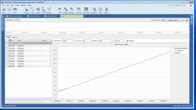 How to use the space prediction feature in Toad for DB2 смотреть онлайн