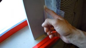 Штукатурка оконных откосов | ПВХ профиль PROFIGIPS с сеткой