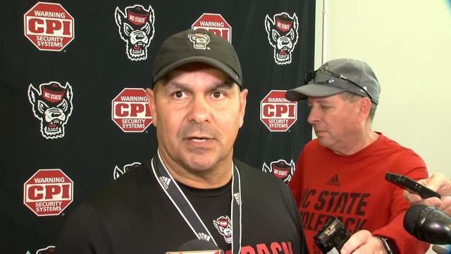 Wolfpack defensive coordinator Tony Gibson speaks with media ahead of facing Texas Tech смотреть онлайн