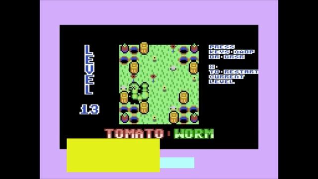 Tomato Worm for Commodore VIC20 and C16 смотреть онлайн