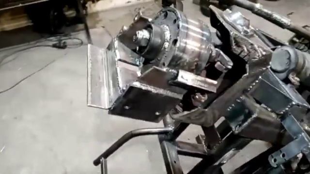 Передний адаптер переломка с кузовом 2 часть.