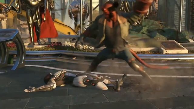 Injustice 2: Hellboy Gameplay Breakdown! Doomsday 2.0? - Injustice 2 "Hellboy" Gameplay смотреть онлайн