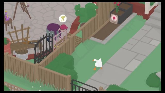 Хитрож@пый Гусь!) ● Untitled Goose Game смотреть онлайн