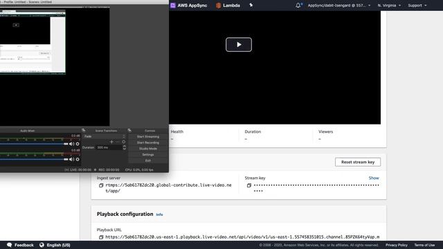 Creating an ultra-low latency live video streaming service with Amazon Interactive Video Service смотреть онлайн
