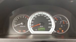 Daewoo Gentra. Ошибка теста подушек безопасности сброшена.