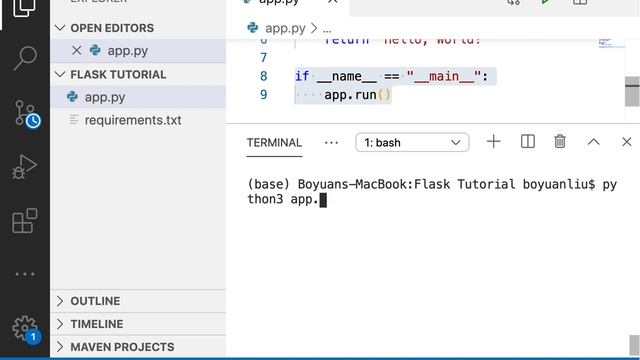 Flask Tutorial #1: Route, render_template and running your app смотреть онлайн