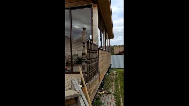 Остекление веранды. Отзыв клиента. Артикул 074-20 / Алюстрой смотреть онлайн