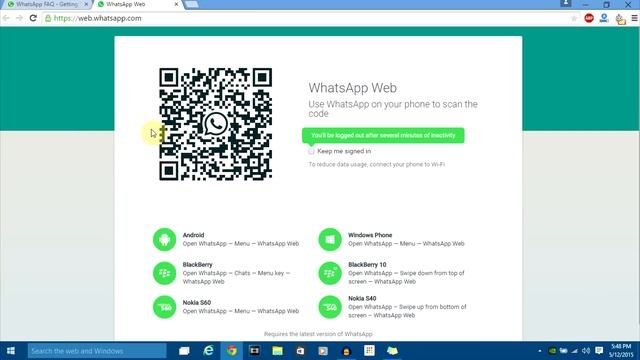 Whatsapp For PC: How To Use Whatsapp Web On PC(7/8/10/mac) смотреть онлайн