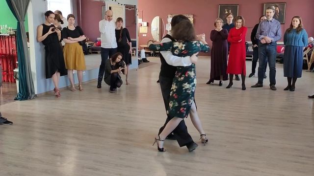 Открытый урок в "Танго без правил". смотреть онлайн