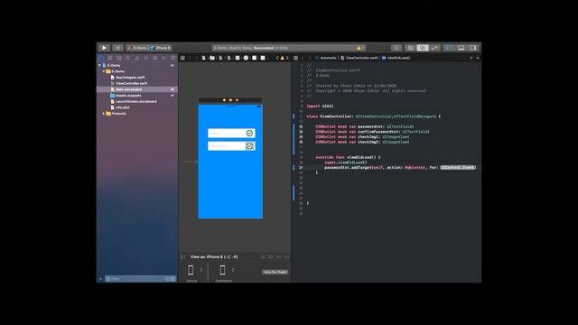 Swift Tips Password Match Validation Textfield смотреть онлайн