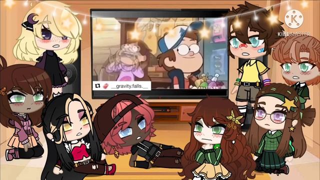 Dipper and Mabels friends react to Gravity Falls memes 1/2??? смотреть онлайн