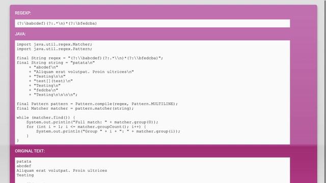 Extract all substrings beginning and ending with a regex from large string смотреть онлайн